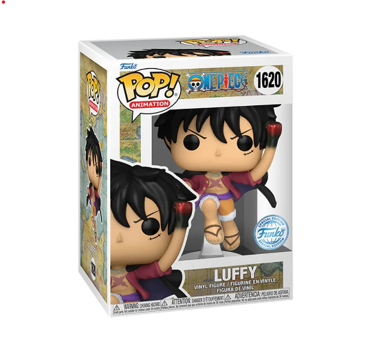 ONE PIECE pop フィギュア Funko Pop! One Piece : One Piece: Luffy Uppercut #1620 (SE