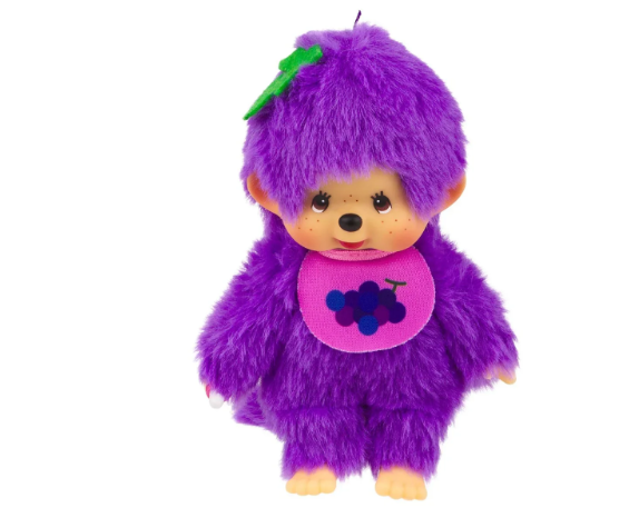 Sekiguchi Monchhichi - Monchhichi Grape Purple 5.5 Sekiguchi Monchhichi - Monchhichi Grape Purple 5.5