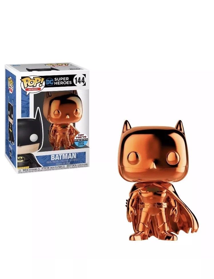 POP! DC - Batman Orange Chrome - Toy Tokyo / NYCC Exclusive