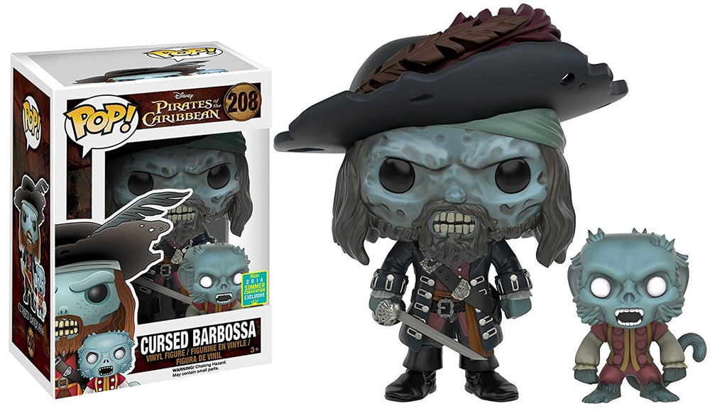 POP! Disney - Pirates of the Caribbean - Cursed Barbossa - 2016 Summer Convention Exclusive