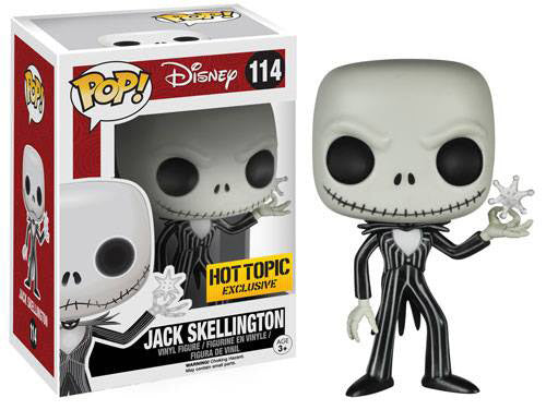 POP! Disney - Nightmare Before Christmas - Jack Skellington with Snowflake - Hot Topic Exclusive