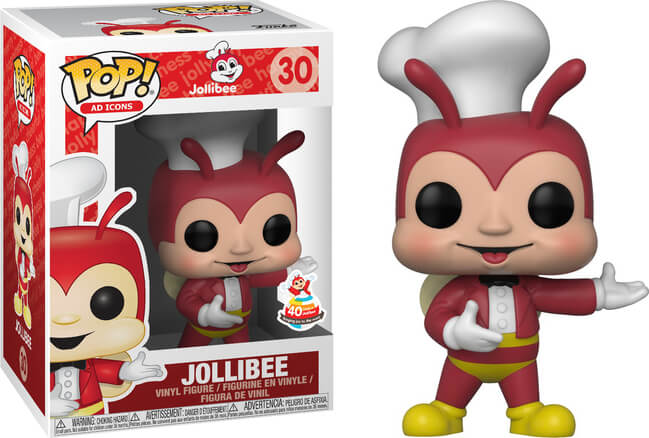 POP! Ad Icons - Jollibee 40th Anniversary - Pop Asia Exclusive