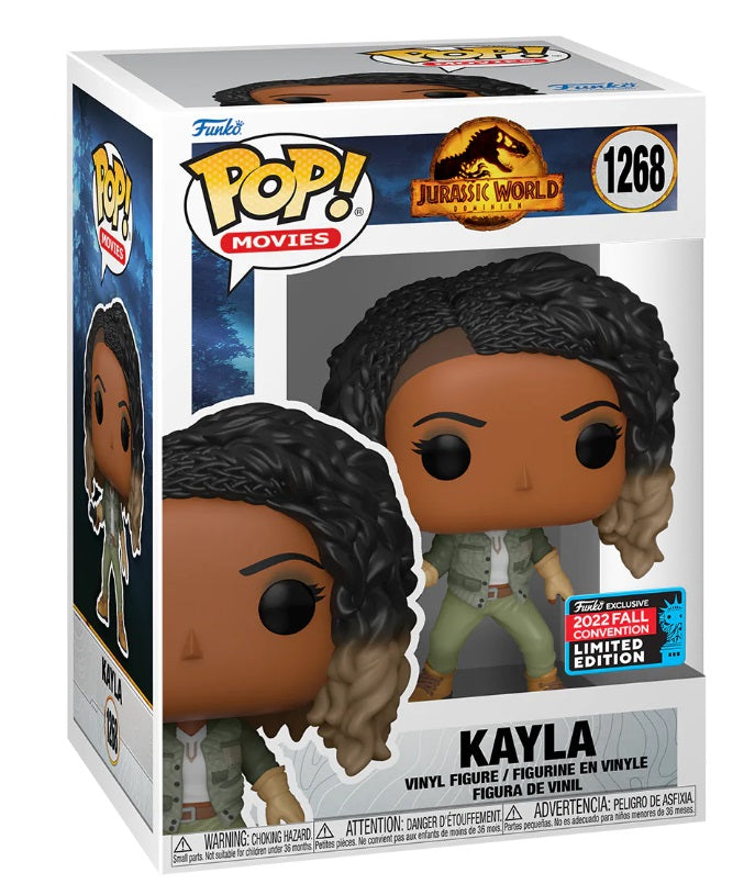 Pre-Order: Jurassic World 3: Dominion - Kayla NYCC 2022 Fall Convention Exclusive Pop! Vinyl