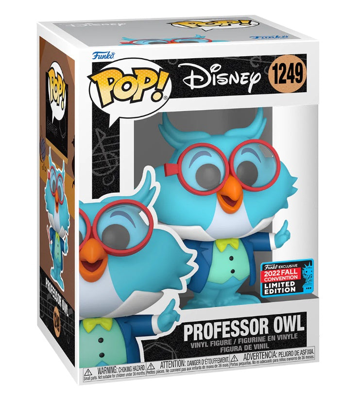 Pre-Order: Disney - Professor Owl NYCC 2022 Fall Convention Exclusive Pop! Vinyl