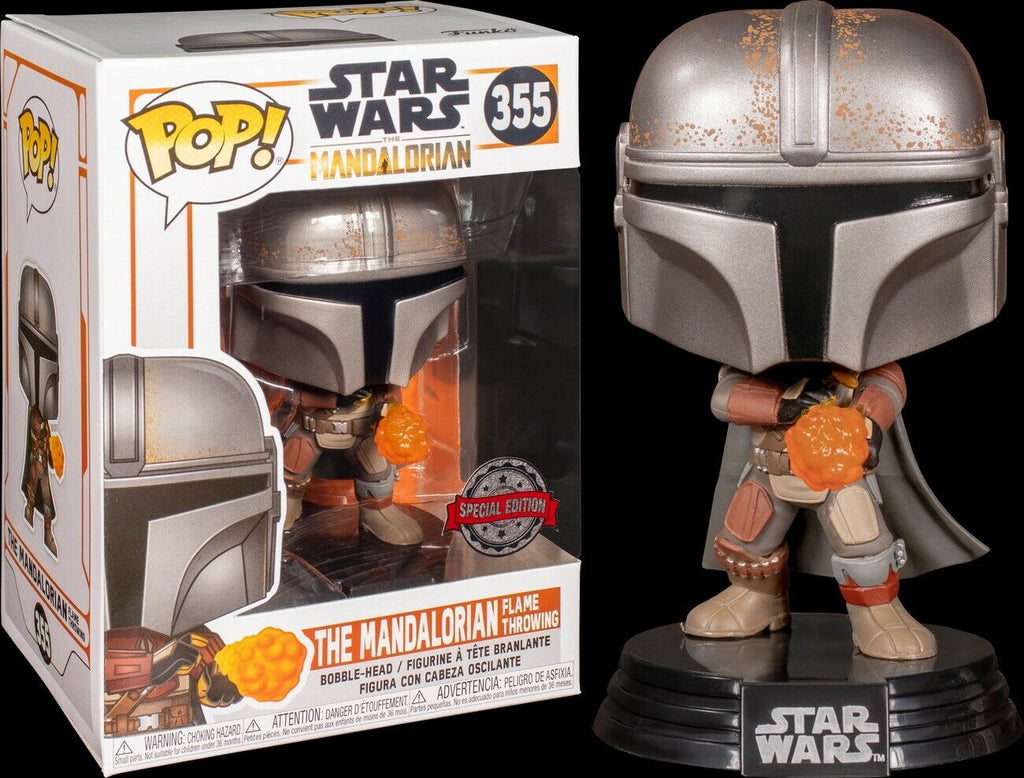 POP! Star Wars The Mandalorian Flamethrower Special Edition