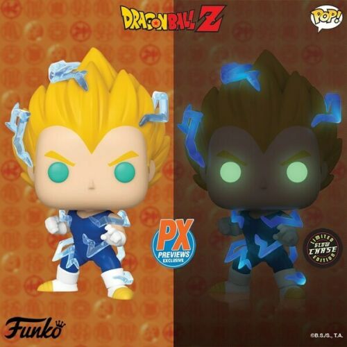 POP! Dragon Ball Super - Super Saiyan 2 Vegeta 1:6 Ratio for Glow Chase - PX Exclusive