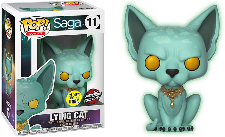 POP! Comics - Saga - Lying Cat Glows In The Dark - Skybound Exclusive
