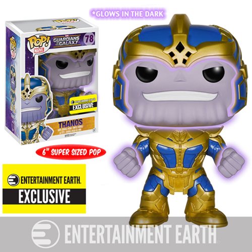POP! Marvel - Guardians of the Galaxy - Thanos 6" GITD - Entertainment Earth Exclusive