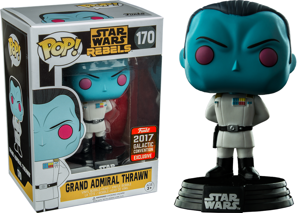 POP! Star Wars Rebels - Grand Admiral Thrawn - 2017 Galactic Convention Exclusive