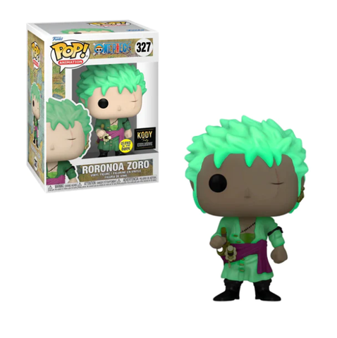 POP! One Piece - Roronoa Zoro Glow in the Dark #327 Kody Exclusive