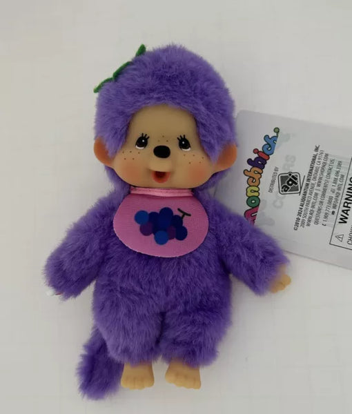 Sekiguchi Monchhichi - Monchhichi Grape Purple 5.5"