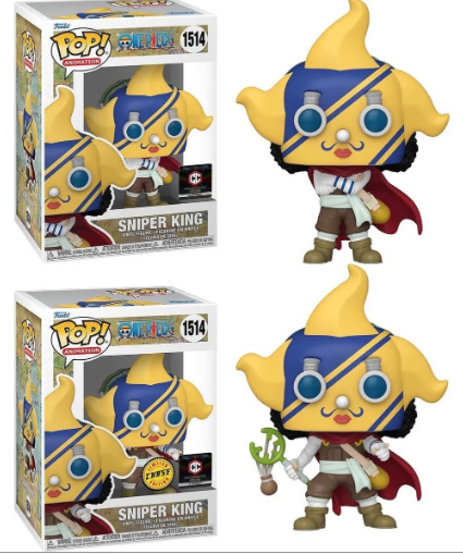 POP! One Piece Sniper King 1514 (Chase and Common Bundle)