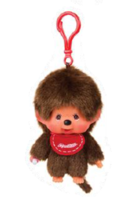 Sekiguchi Monchhichi -  Monchhichi Boy Keychain 5.5"