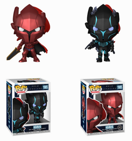 Pre-Order: Funko Pop! Solo Leveling S1: Igris (Chase + Common)