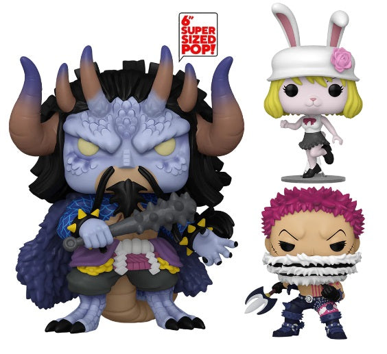 Funko Pop! ONE PIECE S8 - BUNDLE OF 3 W/ POP SUPER