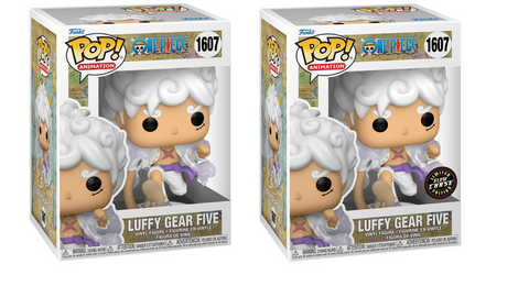 Funko Pop! One Piece S8: Luffy Gear Five #1607 (Chase + Common)