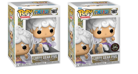 Pre-Order: Funko Pop! One Piece S8: Luffy Gear Five #1607 (Chase + Common)