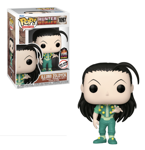POP! Hunter X Hunter - Illumi Zoldyck #1097 LACC Toystop Exclusive