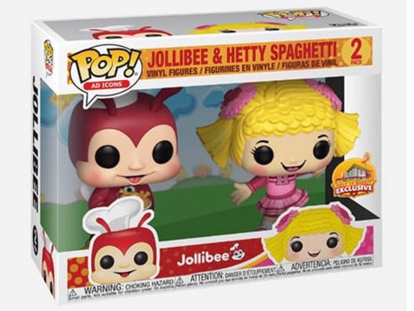 POP! Ad Icons - Jollibee & Hetty Spaghetti Two-Pack Philippines Exclusive