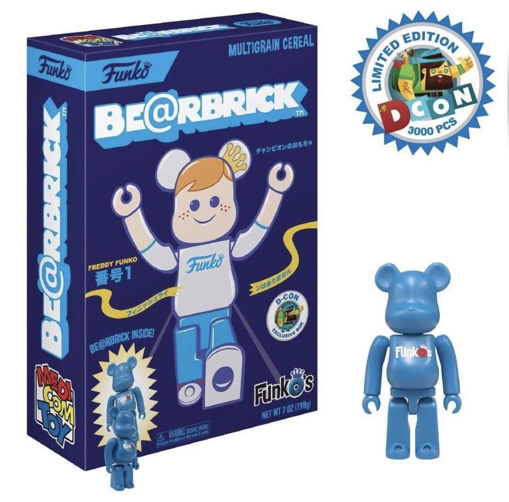 FunkO’s Cereal Exclusive - Be@rbrick Bearbrick x Funko - Designer Con Limited Edition 3000pcs