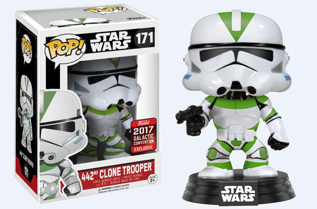 POP! Star Wars - 442nd Clone Trooper - 2017 Galactic Convention Exclusive