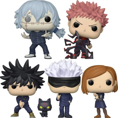 Funko Animation: POP! Jujutsu Kaisen Vinyl Figure (Set of 5)