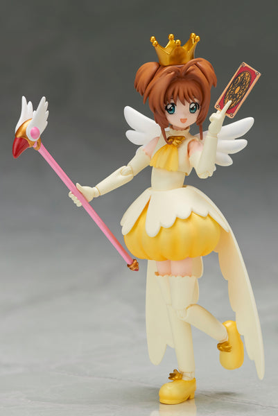 Set of 2 Bandai Tamashii Nations S.H.Figuarts Sakura Kinomoto Cardcaptor Sakura Action Figure Bundle