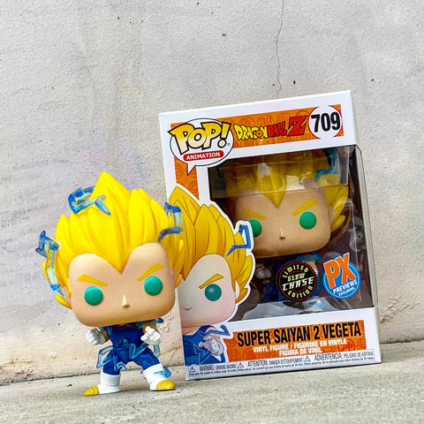 POP! Dragon Ball Super - Set of 2 Super Saiyan 2 Vegeta + Chase Bundle