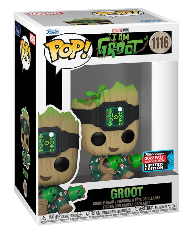 Pre-Order: Marvel I Am Groot - Groot NYCC 2022 Fall Convention Exclusive Pop! Vinyl