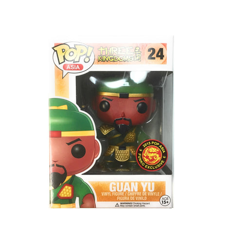 POP! Asia - Three King Romance - Guan Yu Glow In The Dark - 2015 Exclusive