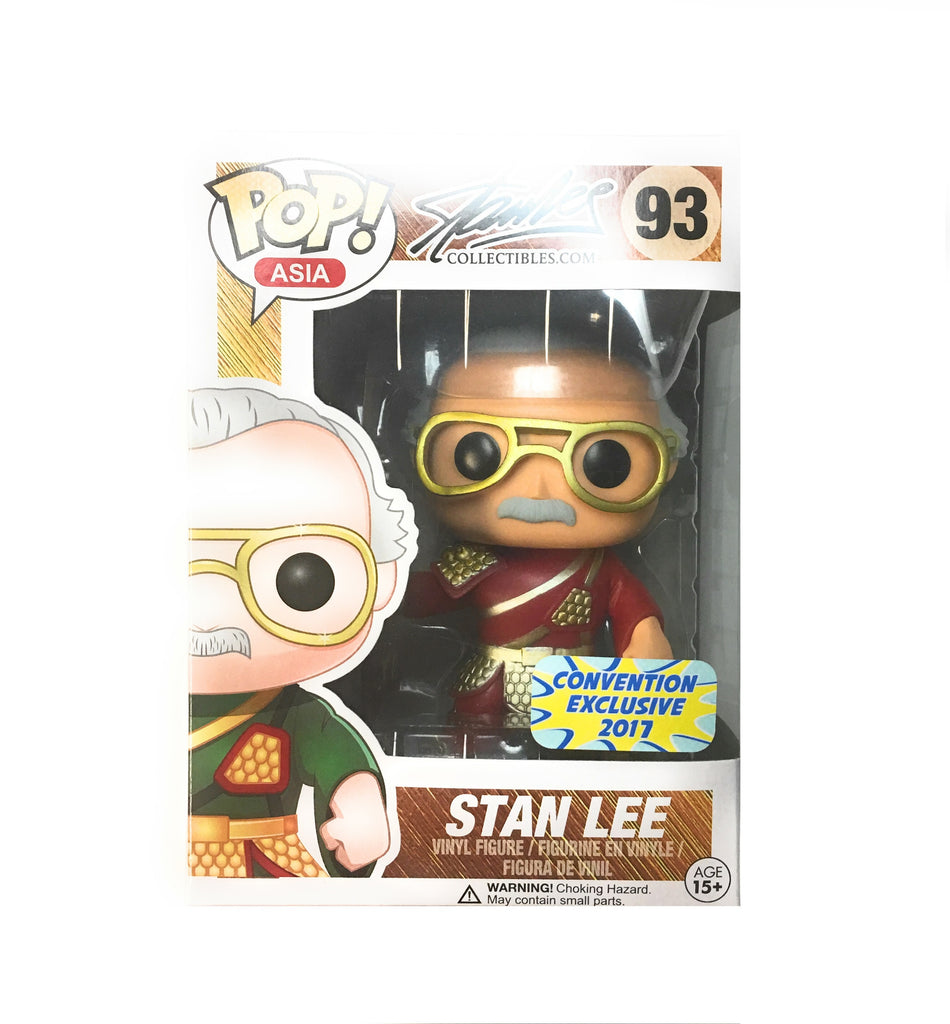 POP! Marvel - Stan Lee Guan Yu Red - 2017 Convention Exclusive