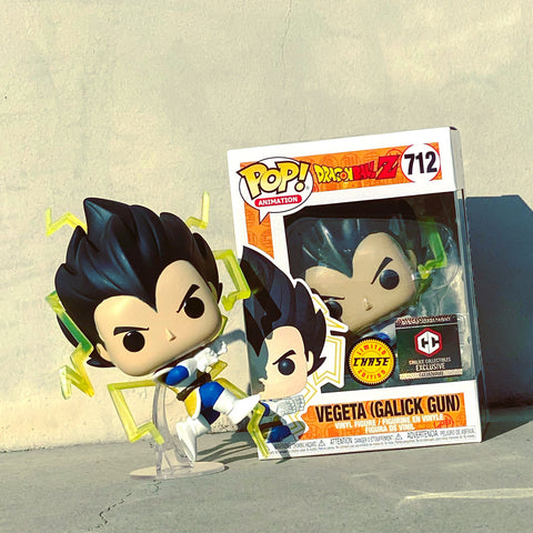 POP! Dragon Ball Z - Set of 2 Vegeta Galick Gun + Chase Bundle