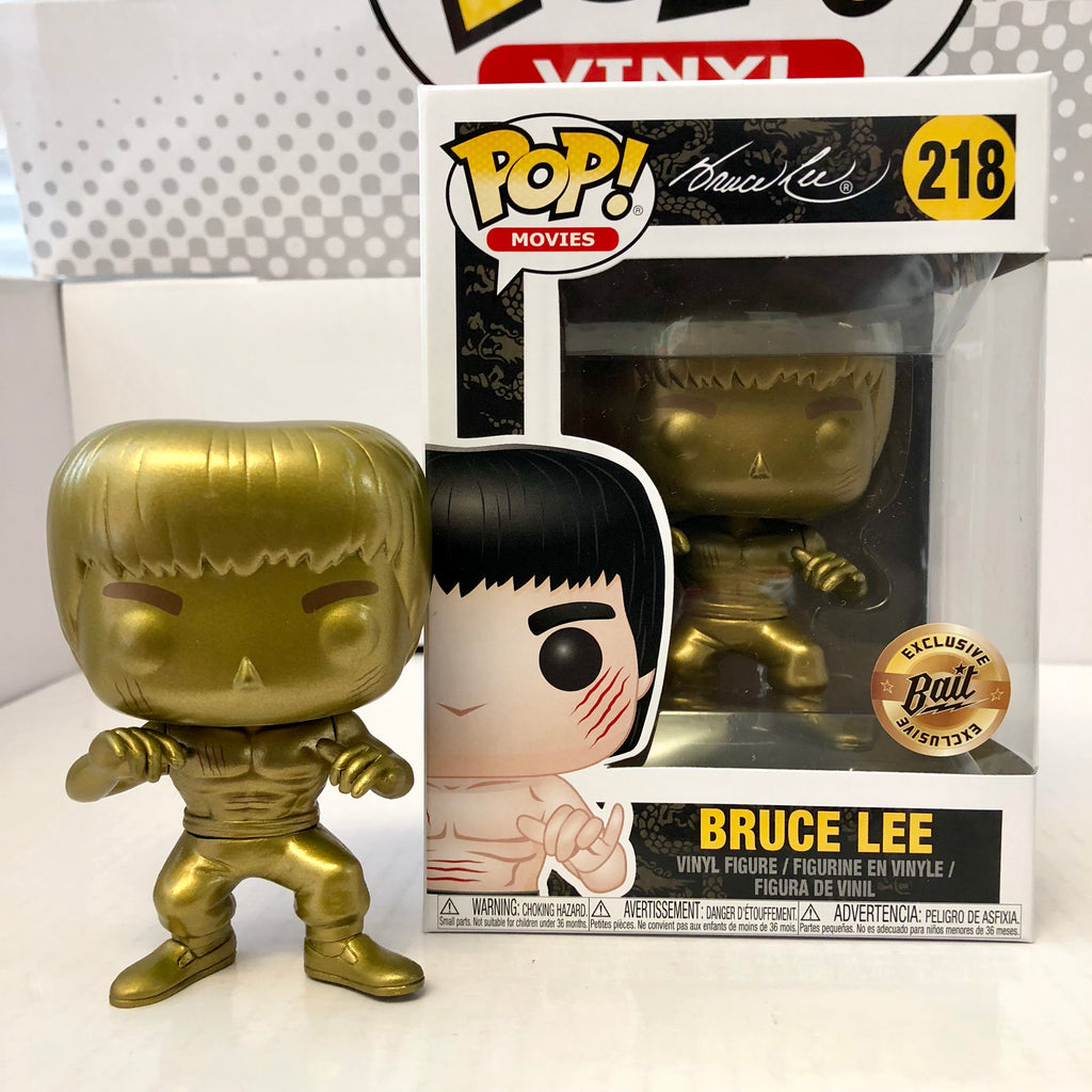 POP! Movies - Bruce Lee Enter The Dragon Gold - BAIT Exclusive AnimeExpo / SDCC