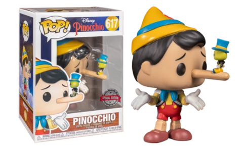 POP! Disney - Pinocchio Long Nose with Jimmy Cricket Exclusive