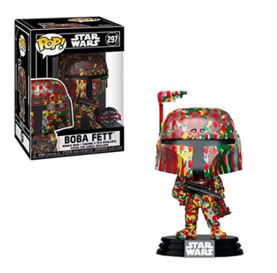 POP! Star Wars x Futura - Boba Fett Special Edition with POP! Stack Protector