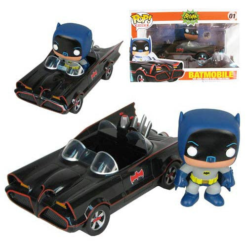 POP! Rides - DC Batman Classic TV Series - 1966 Batmobile Adam West - Vaulted / Discontinued