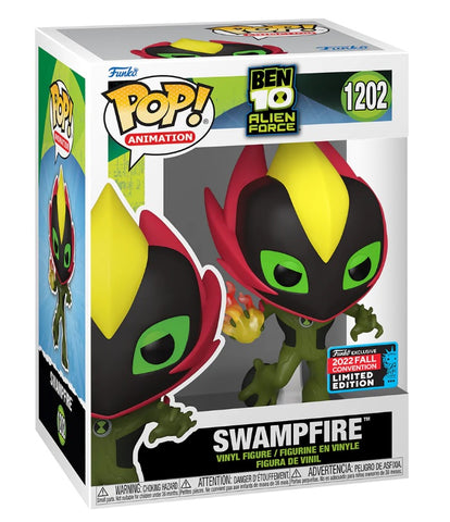 Pre-Order: Ben 10: Alien Force - Swampfire NYCC 2022 Fall Convention Exclusive Pop! Vinyl
