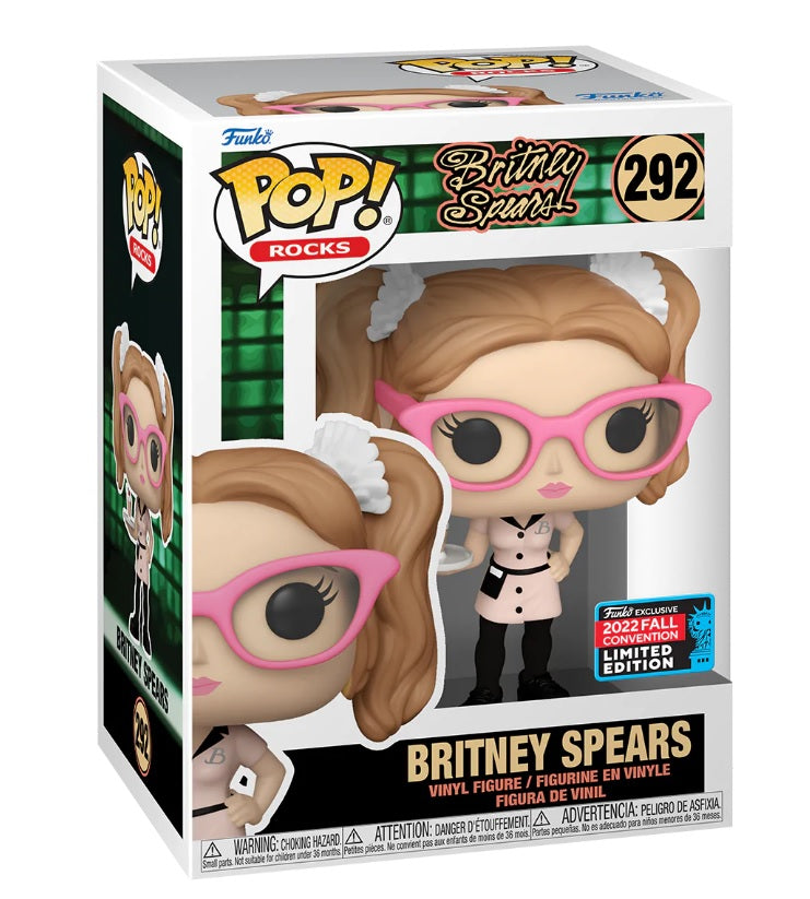 Pre-Order: Britney Spears - Drive Me Crazy NYCC 2022 Fall Convention Exclusive Pop! Vinyl