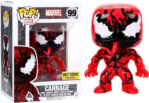 Funko POP Marvel Spider-Man Carnage - Hot Topic Exclusive