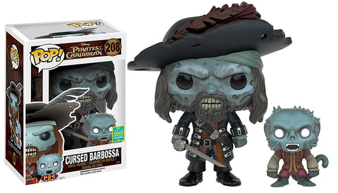 POP! Disney - Pirates of the Caribbean - Cursed Barbossa - 2016 Summer Convention Exclusive