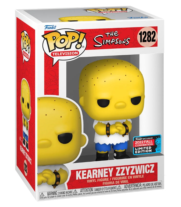 Pre-Order: The Simpsons - Kearney Zzyzwicz NYCC 2022 Fall Convention Exclusive Pop! Vinyl
