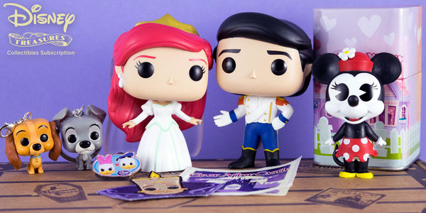 POP! Disney Treasures Box Ever After Castle - Ariel & Eric 2 Pack