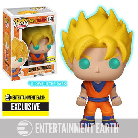POP! Animation - Dragonball Z - Goku Glow in the Dark - EE Exclusive