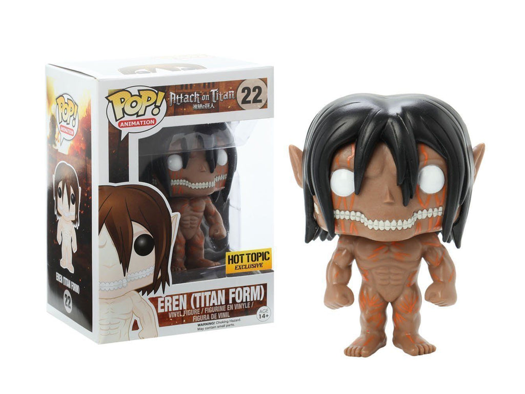 Funko POP Attack on Titan Eren Jaeger Titan Form - Hot Topic Exclusive