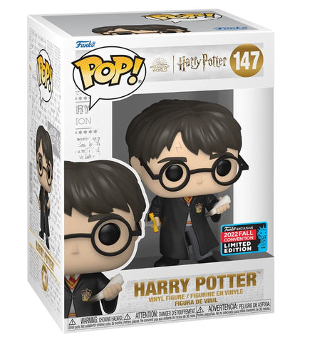 Pre-Order Harry Potter - Harry Potter with Gryffindor Sword and Basilisk Fang NYCC 2022 Fall Convention Exclusive Pop! Vinyl