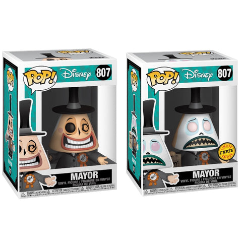 POP! Nightmare Before Christmas - Mayor Chase + Common Bundle
