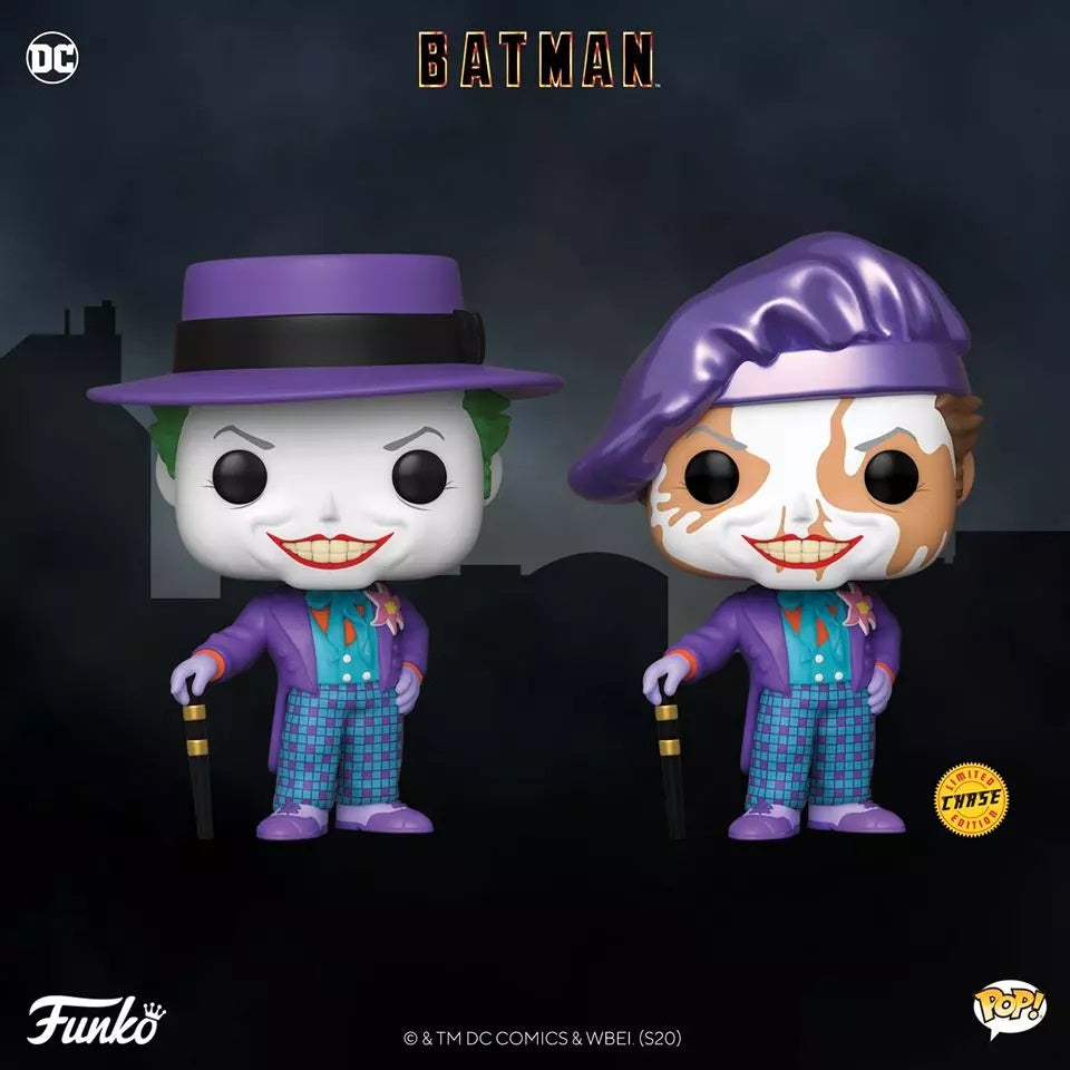 POP! DC - Batman 1989 - The Joker Chase + Common Bundle