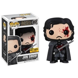 Funko POP Game of Thrones Jon Snow Bloody - Hot Topic Exclusive