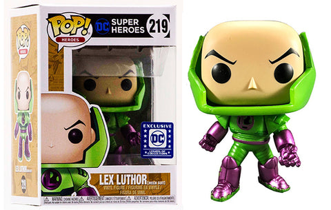 POP! Heroes - Lex Luthor Metallic Mech Suit - Legion of Collectors Exclusive *FREE SHIPPING*