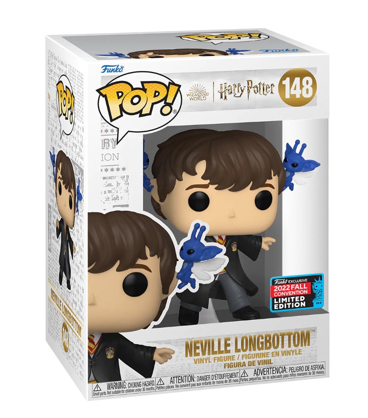 Pre-Order: Harry Potter - Neville Longbottom with Pixies NYCC 2022 Fall Convention Exclusive Pop! Vinyl